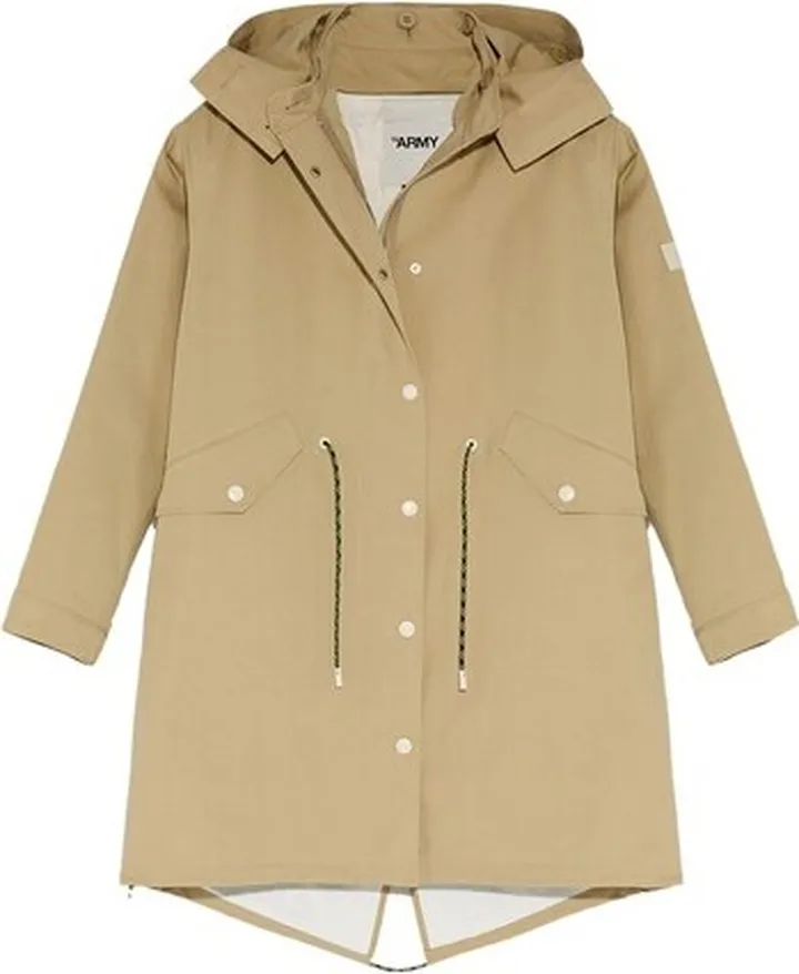 Fishtail Parka In Waterproof Technical Cotton