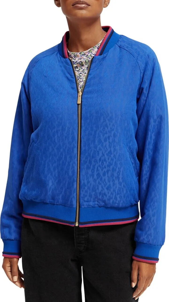 Recycled Polyester Reversible Bomber Jacket