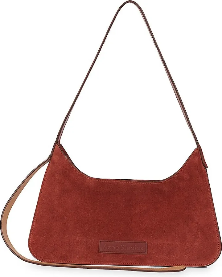 Platt Mini Suede Shoulder Bag