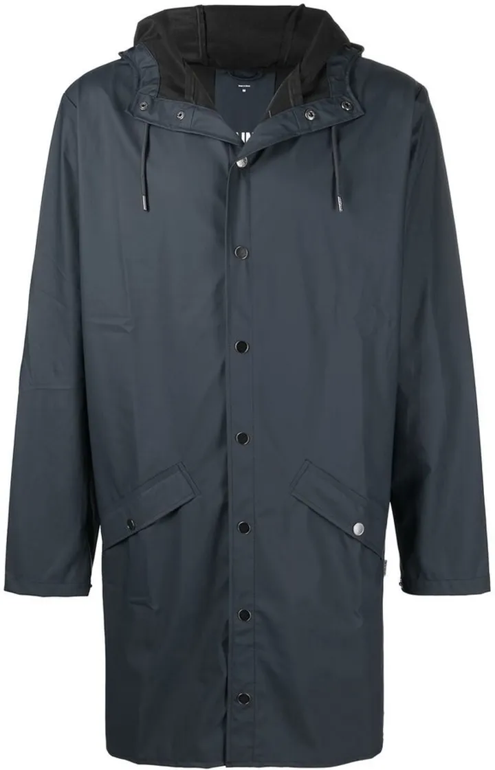 Drawstring Hooded Coat