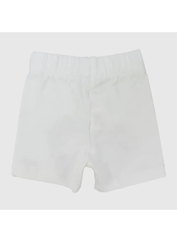 White Comfy Shorts
