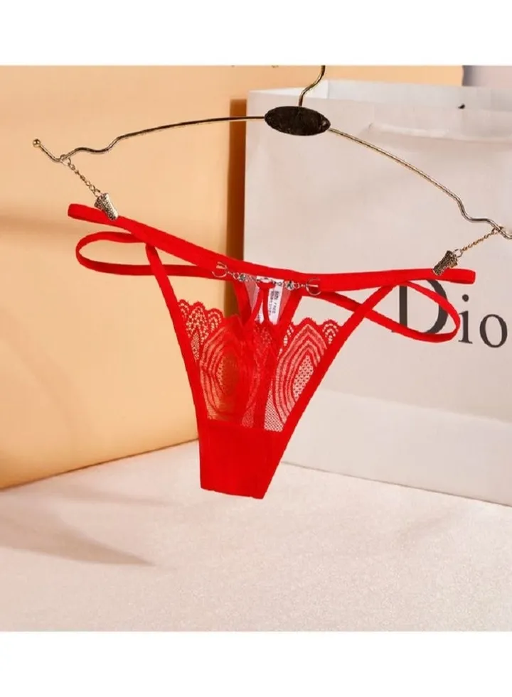 Out Lace Transparent Underwear