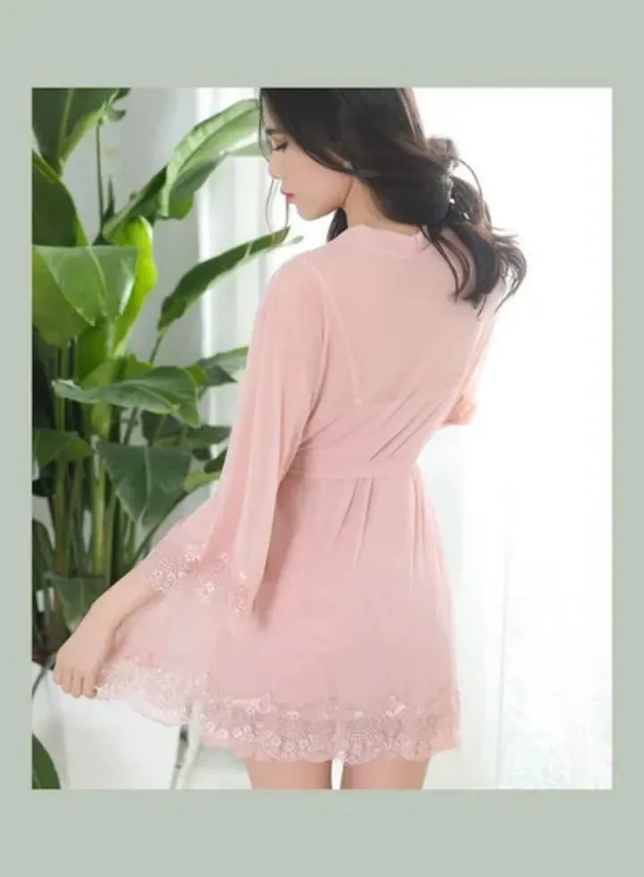 Lace Trim Nightdress