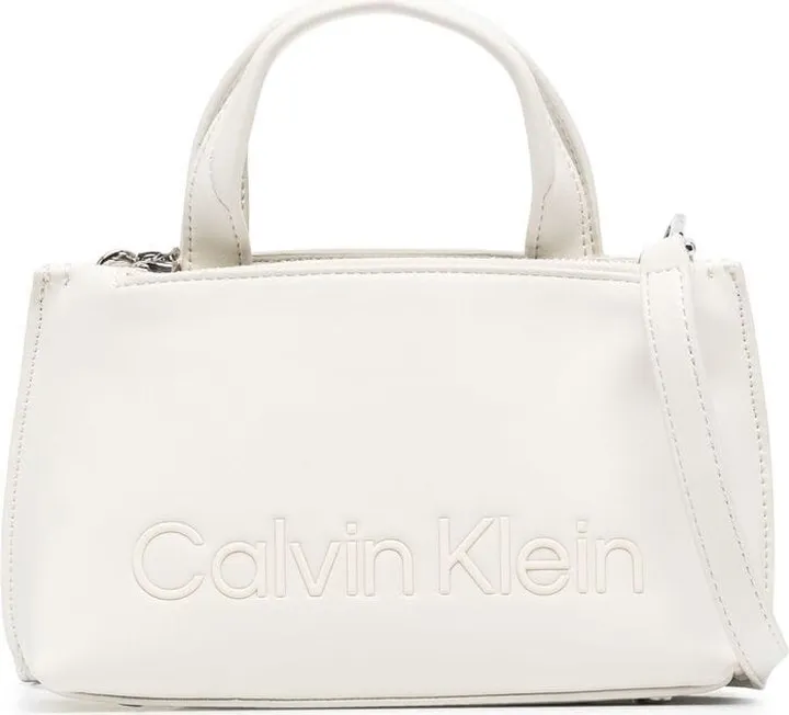 Logo-Plaque Tote Bag