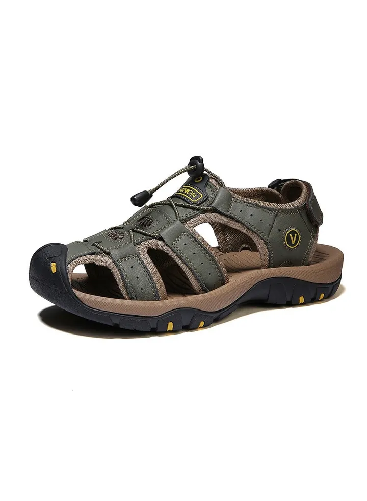 New Men's Hollow Out Breathable Outdoor Headband Sandals
