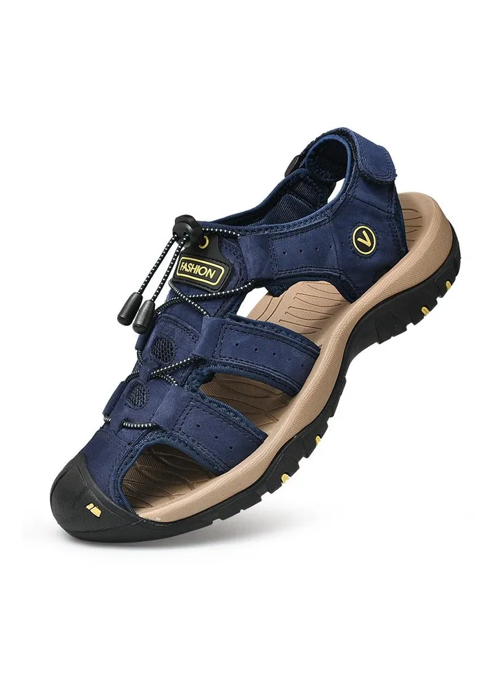 New Men's Hollow Out Breathable Outdoor Headband Sandals