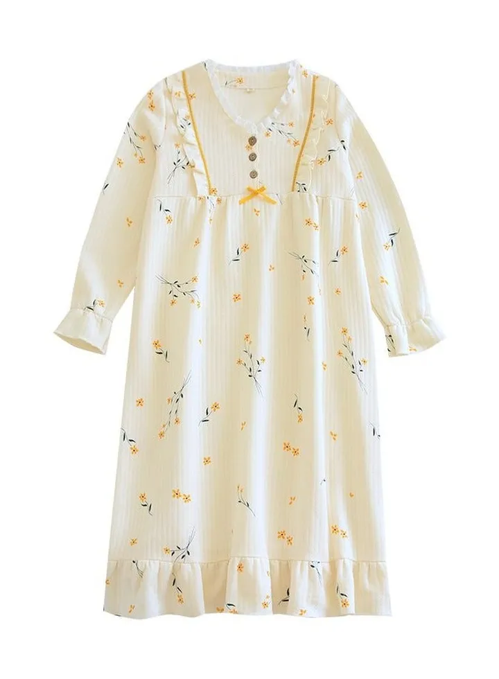 Long Sleeved Nightdress Girl