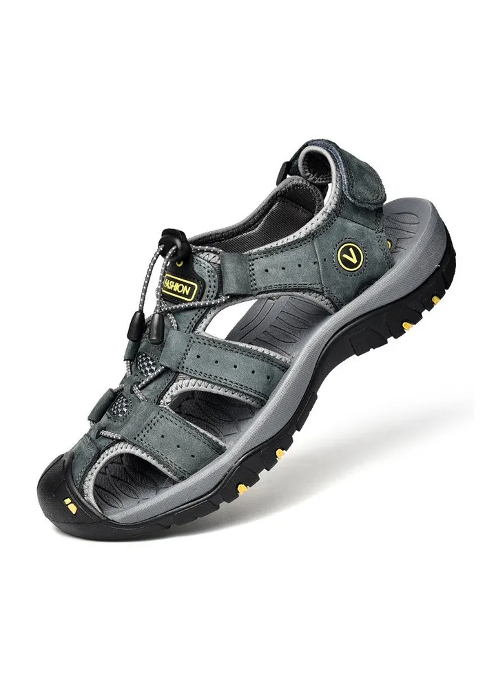 New Men's Hollow Out Breathable Outdoor Headband Sandals