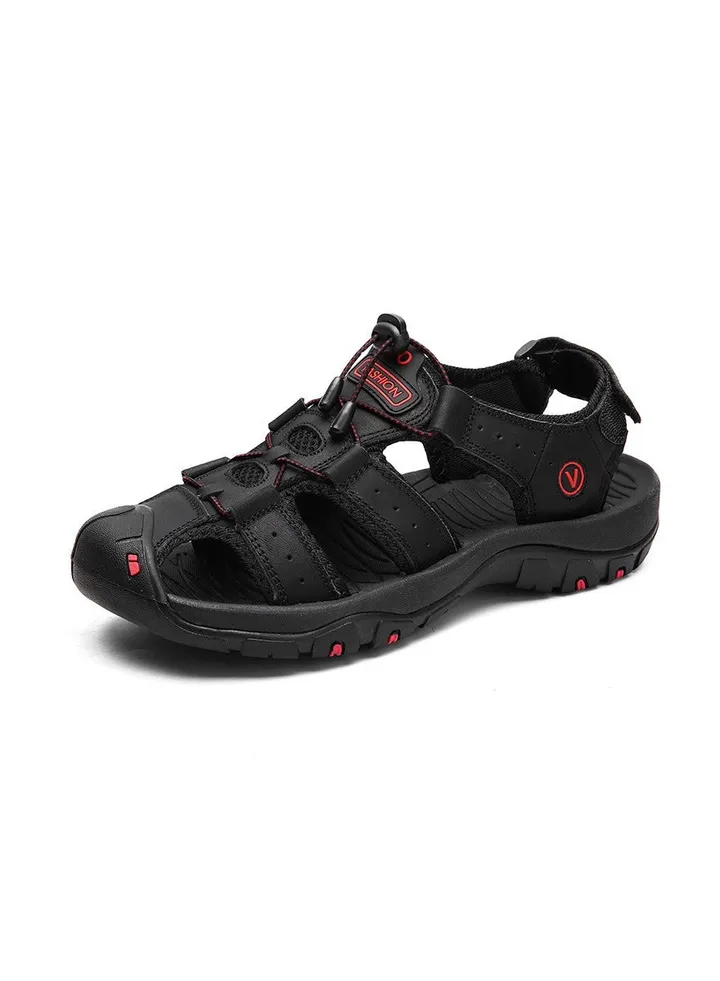 New Men's Hollow Out Breathable Outdoor Headband Sandals
