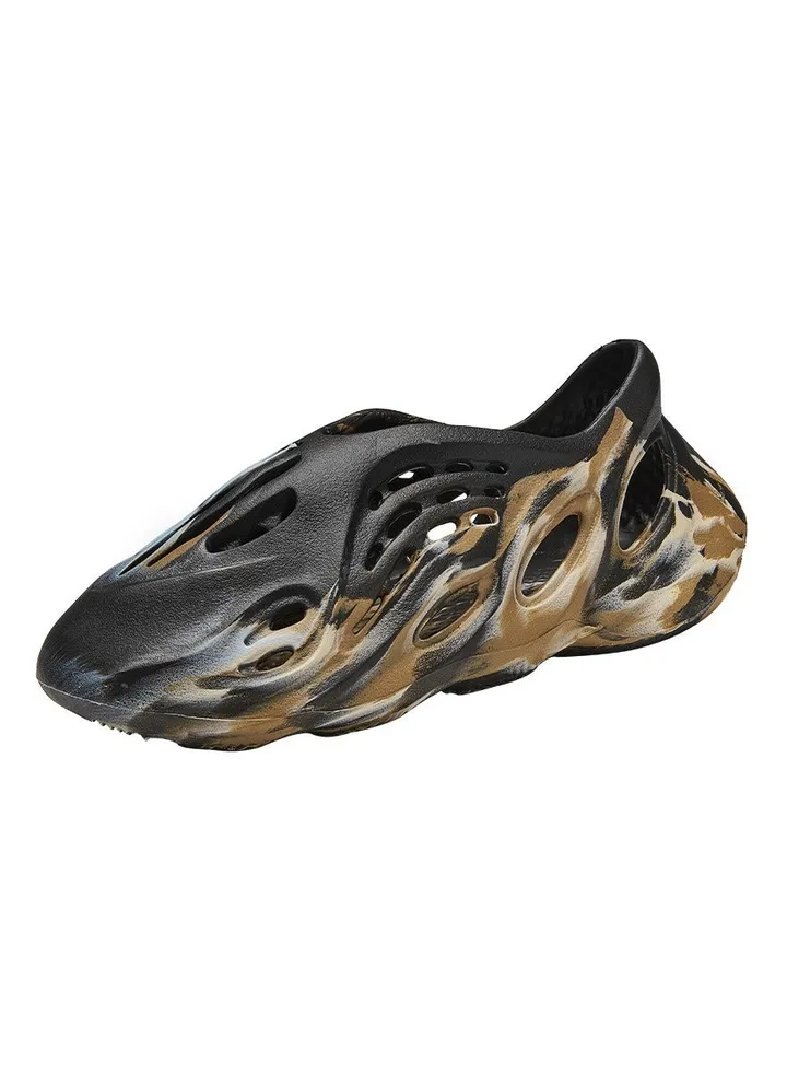 Ink Jet Hollow Breathable Casual Men's Baotou Sandals