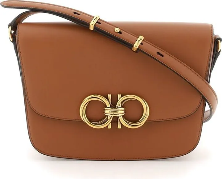 Salvatore Ferragamo Trapezium Medium Crossbody Bag