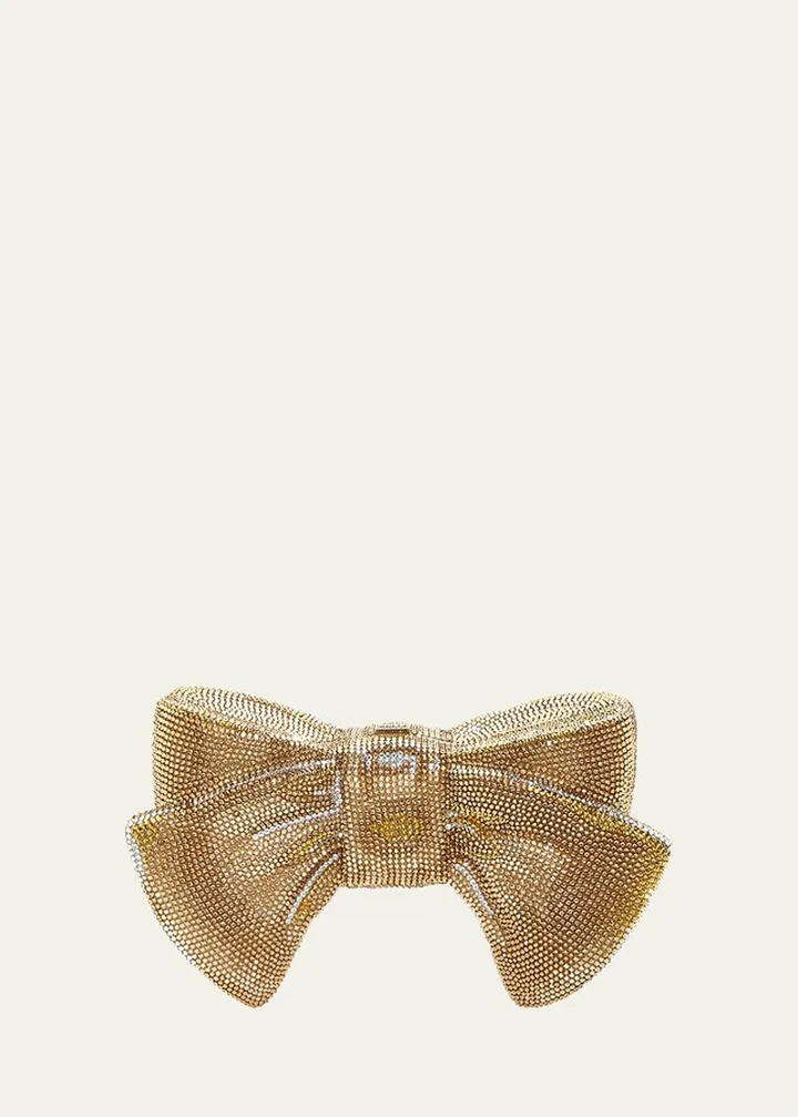 Crystal Bow Clutch Bag
