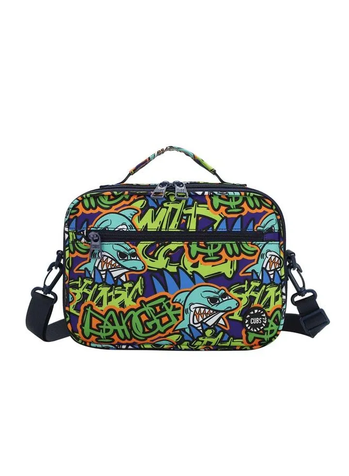 Cubs Junior Shark Dance MultiColor Lunch Bag