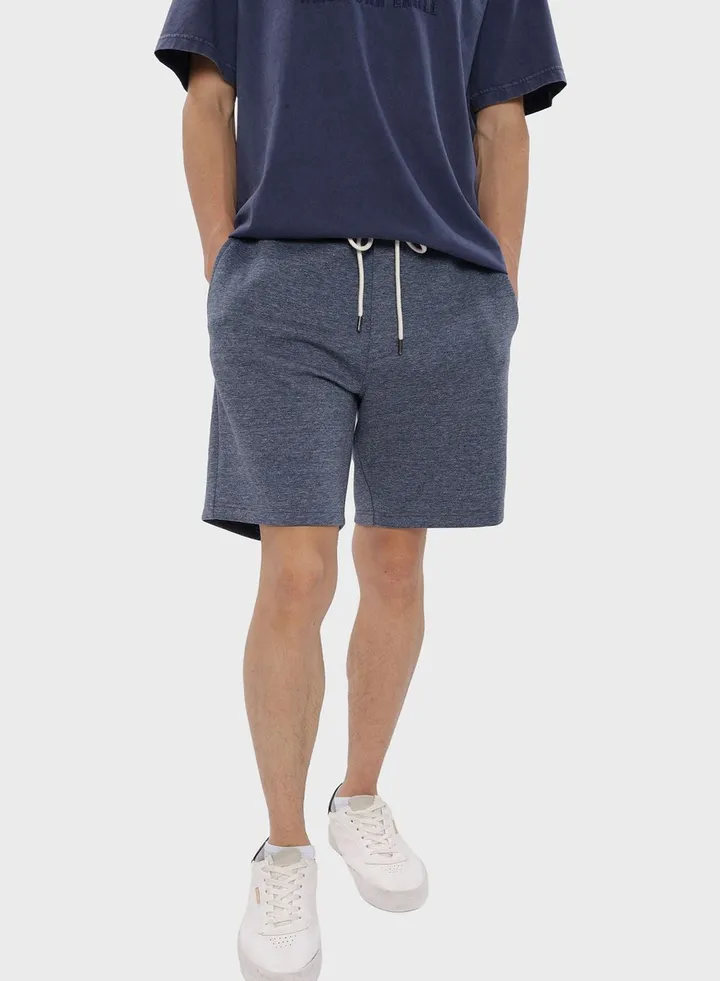 Drawstring Sweat Shorts