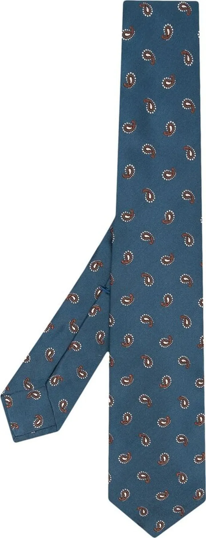 Paisley-Print Silk Tie