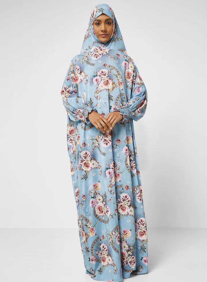 Hooded Knitted Prayer Dress
