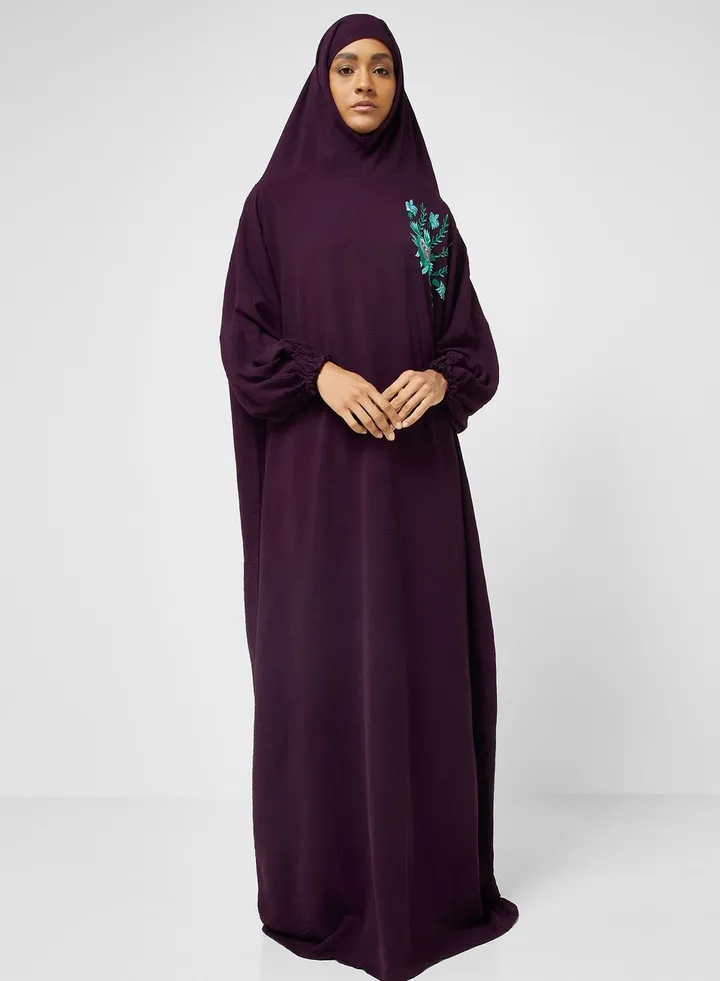 Hooded Knitted Prayer Dress