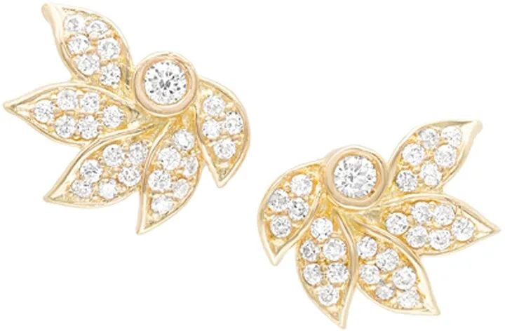Lotus Stud Earrings