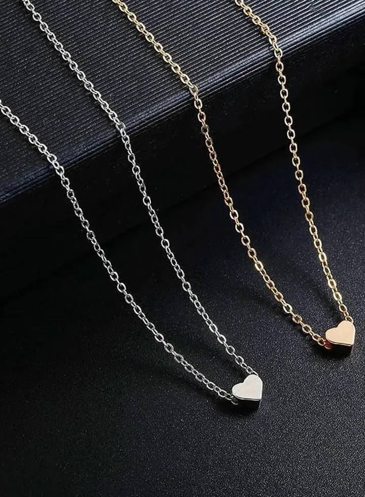 Heart shaped pendant made of the finest materials