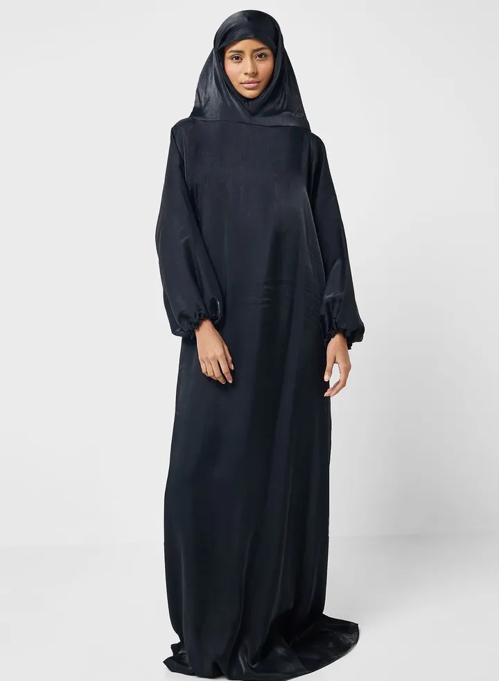 Hooded Knitted Prayer Dress