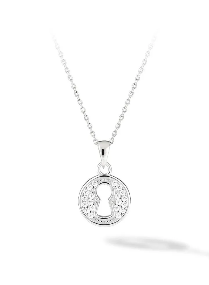 AWNL Women Necklace Sterling Silver with 18k Gold or White Gold Plated Gift for Women Wife Girlfriend