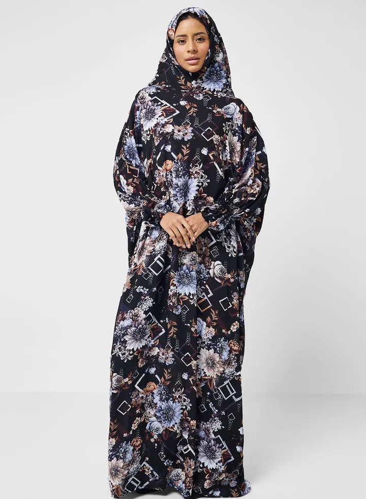 Hooded Knitted Prayer Dress