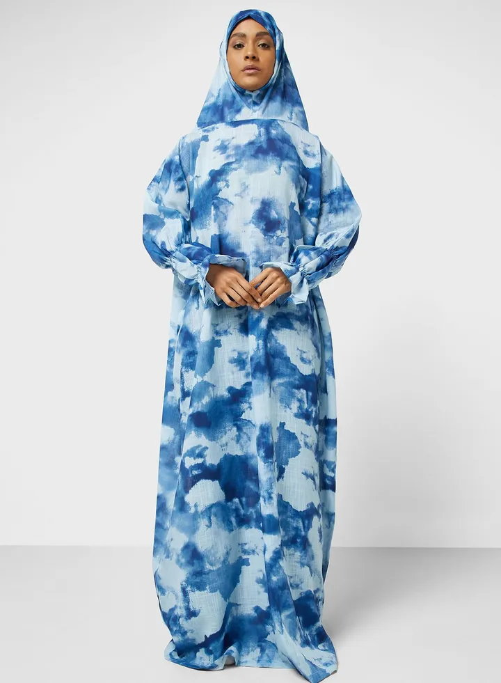 Hooded Knitted Prayer Dress