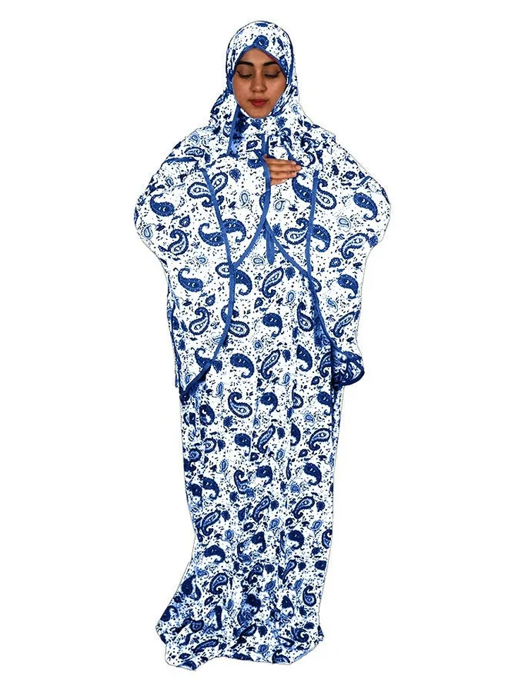 One Piece Islamic Women Prayer Dress Spacious And Comfortable Excellent Material