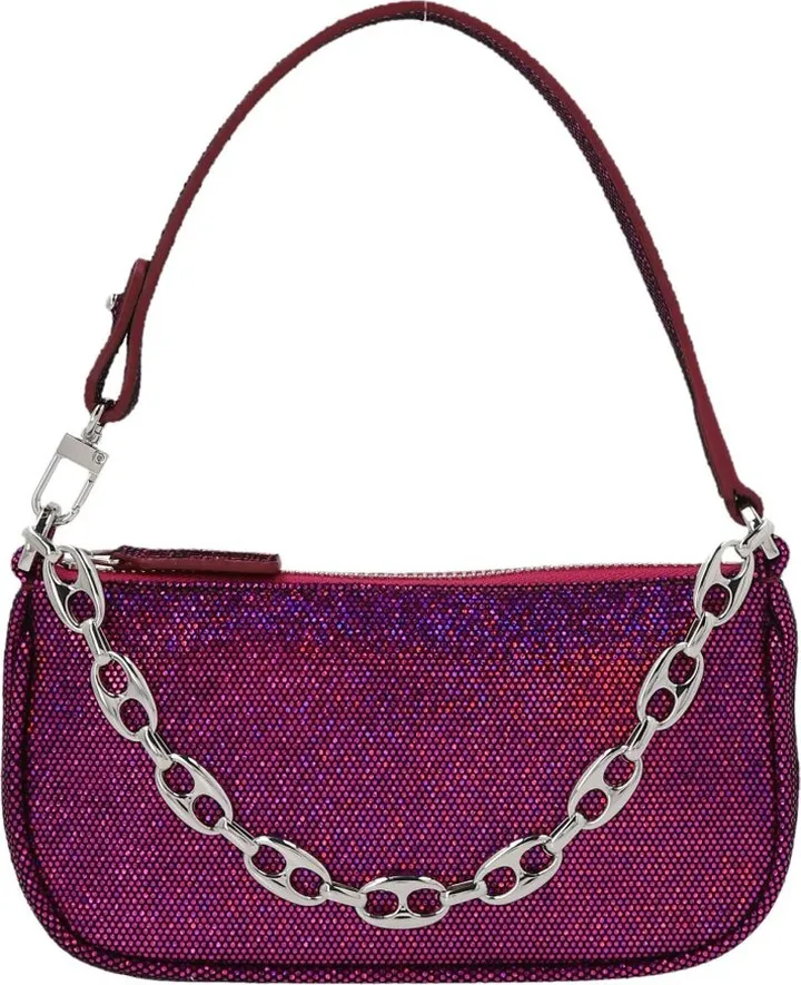 By Far Rachel Zipped Mini Tote Bag