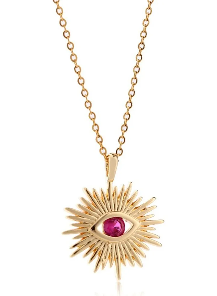 Eye Clavicle Chain Pendant