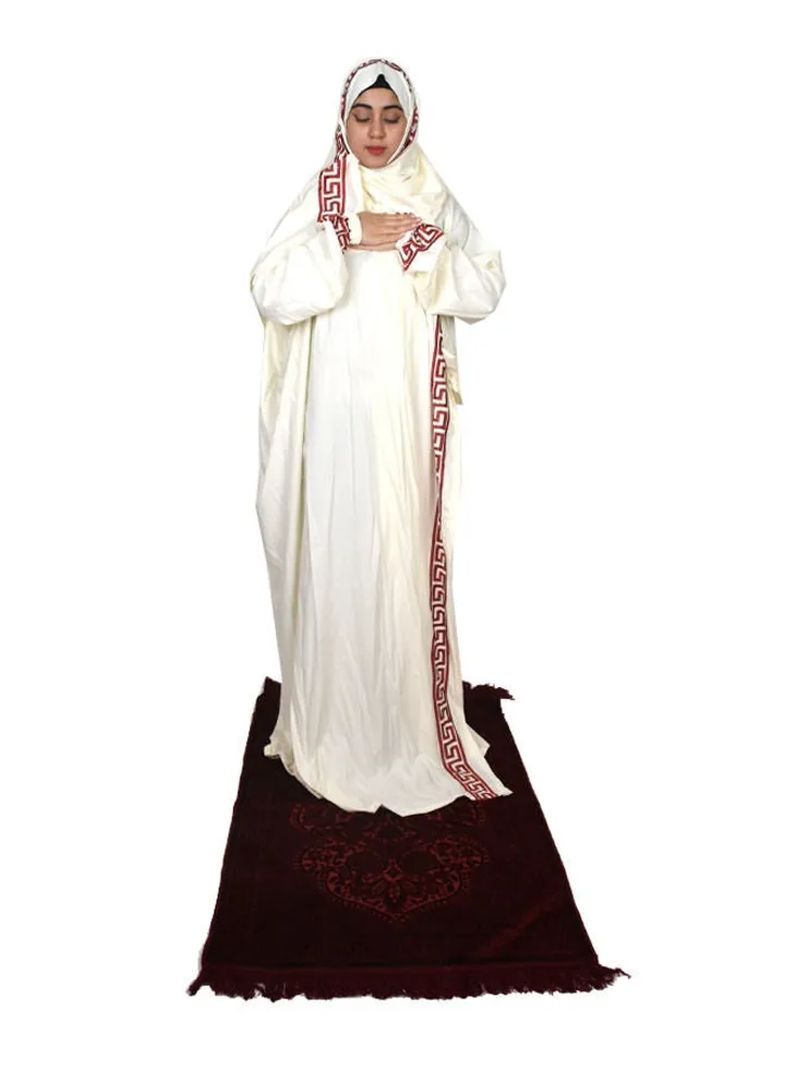 Soft Prayer Mat With Prayer Dress Luxury And Quality Material
