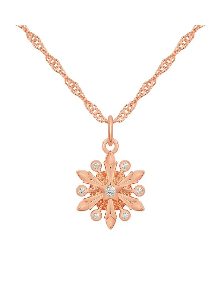 Windmill sun flower shape titanium steel necklace