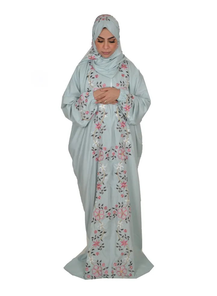 Islamic Women Prayer Dress Spacious And Comfortable Excellent Material (Zipper)