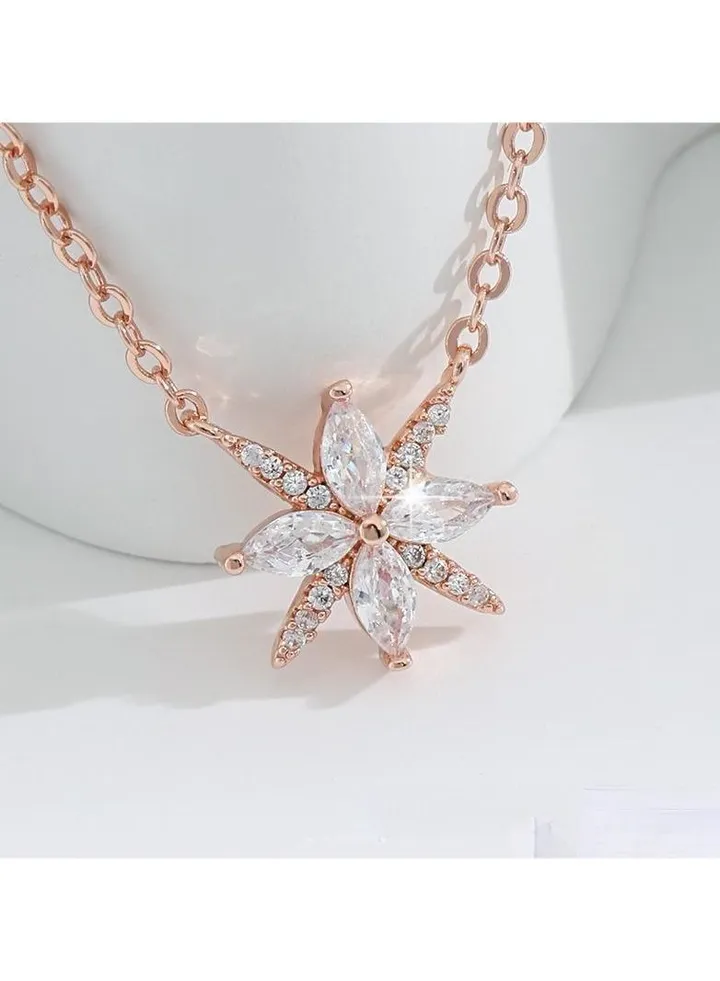 Hexagram Shaped Titanium Steel Necklace