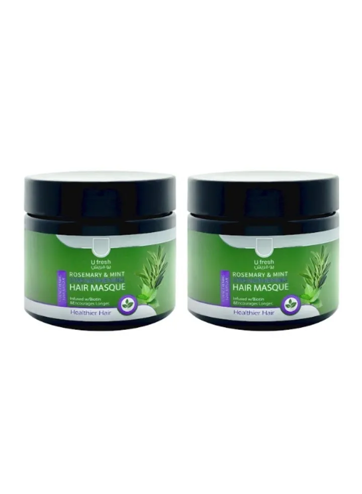 Rosemary Mint Strengthening Hair Masque 360 g 2 pieces