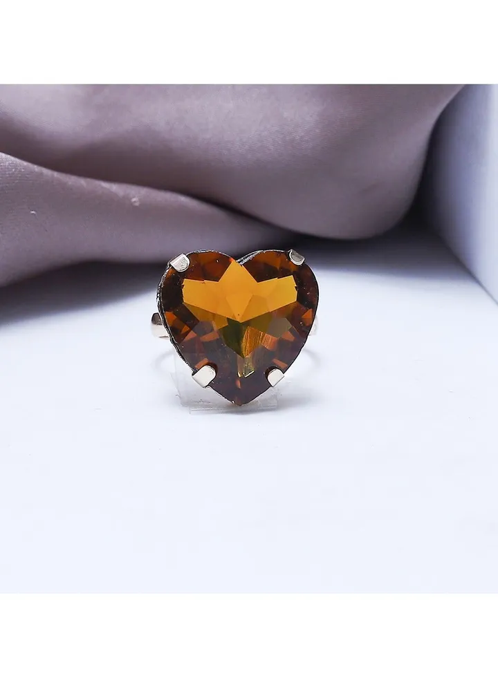 Glass Stretchable Earing Fluffy Women's Accessories-Honey