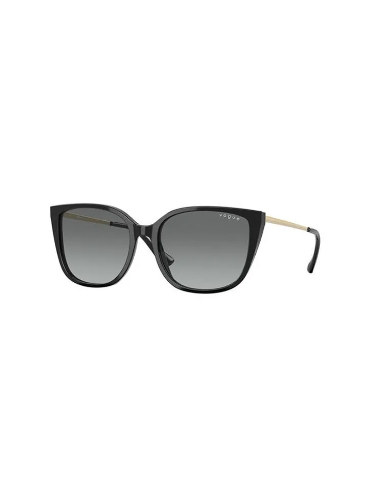 Full Rim Cat Eye Sunglasses 5435SI, 55, W44, 11