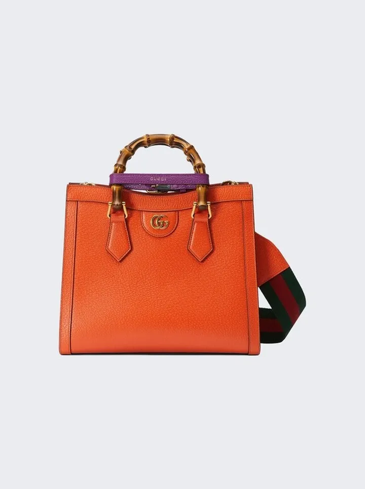Diana Small Tote Bag Orange