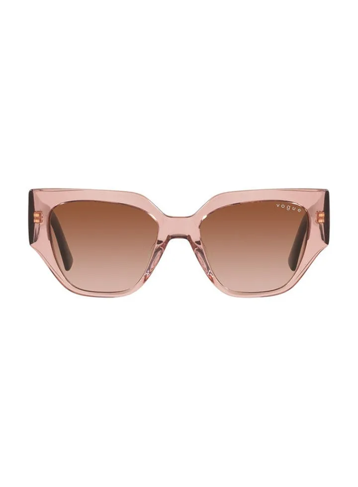 Full Rim Asymmetrical Sunglasses 0VO5409S 52 282813