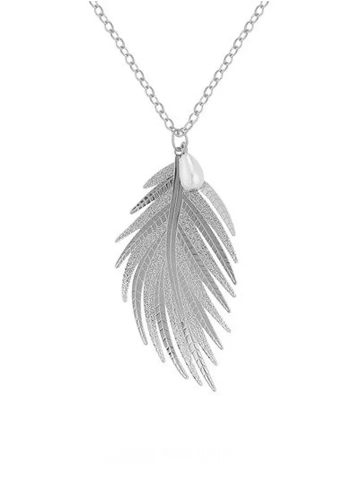 Feather Design Necklace