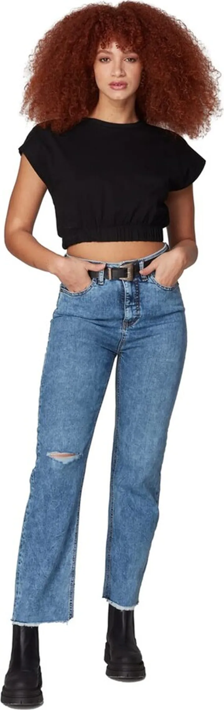 Lola Jeans Women's Lola High Rise Straight Jeans