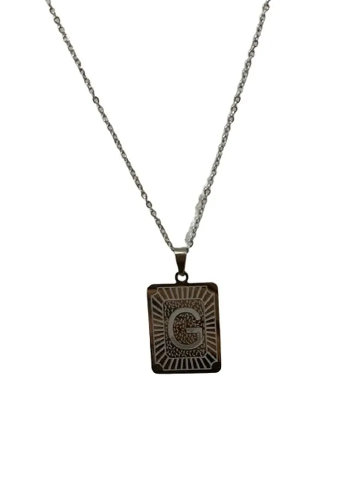 Modern Letter G Necklace For Women