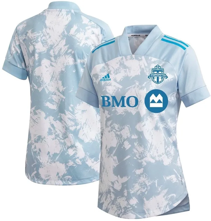 Women's adidas Light Blue Toronto Fc 2021 Primeblue Replica Jersey