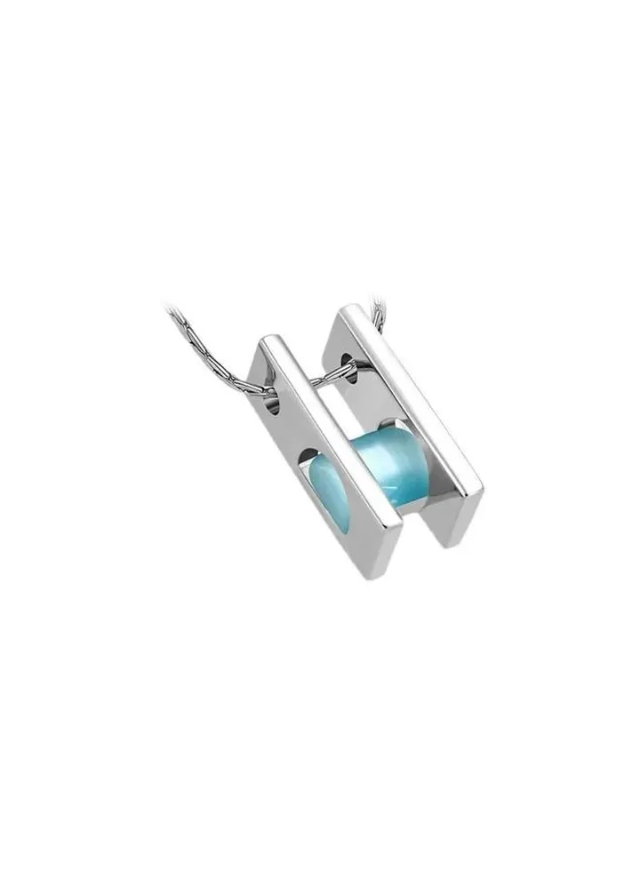 Tiny Ladder Pendant Necklace