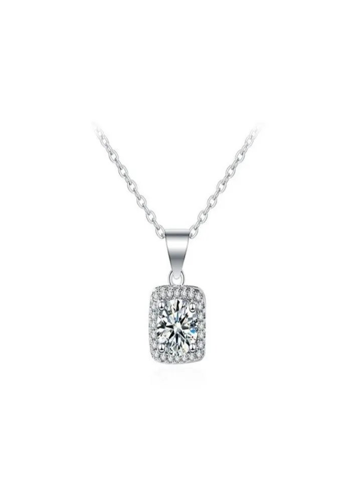 Light luxury niche design sense full diamond girl necklace