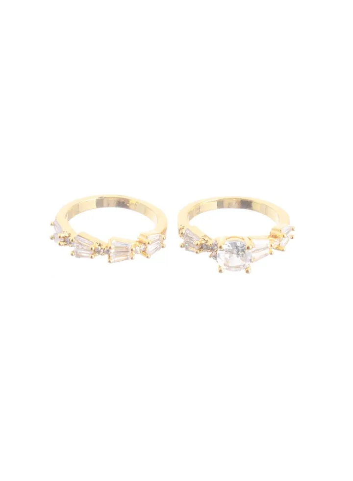 Zircon Stone Ring Size 18