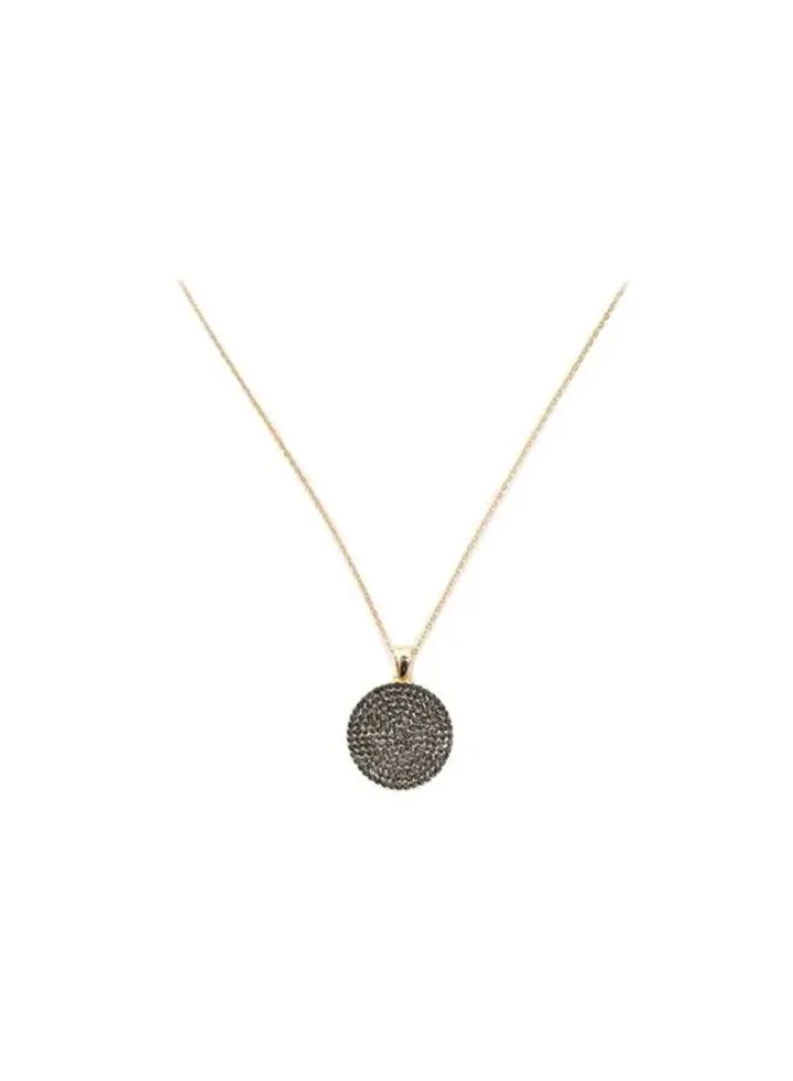Crystal Studded Pendant Necklace