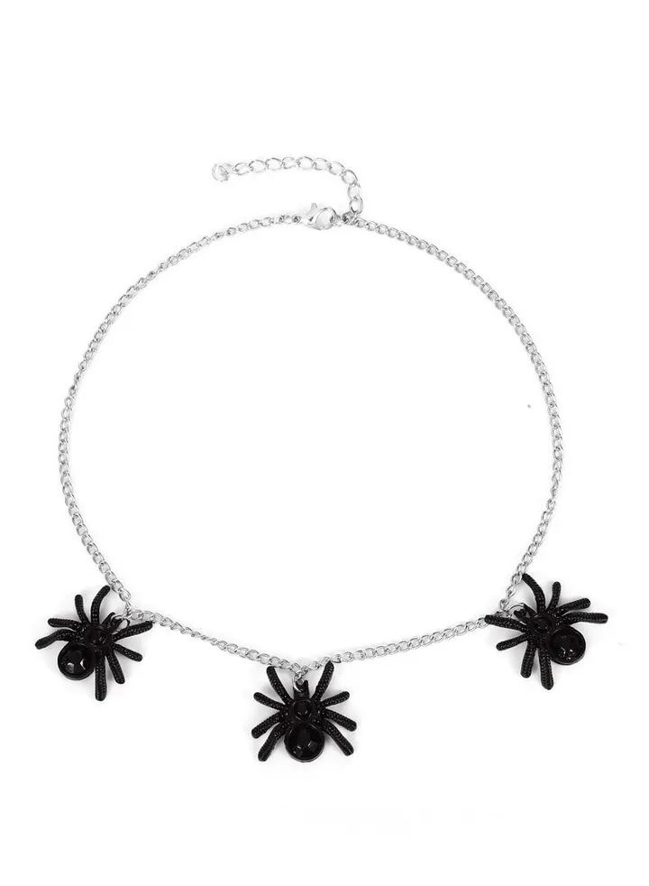 Vintage Black Spider Bracelet