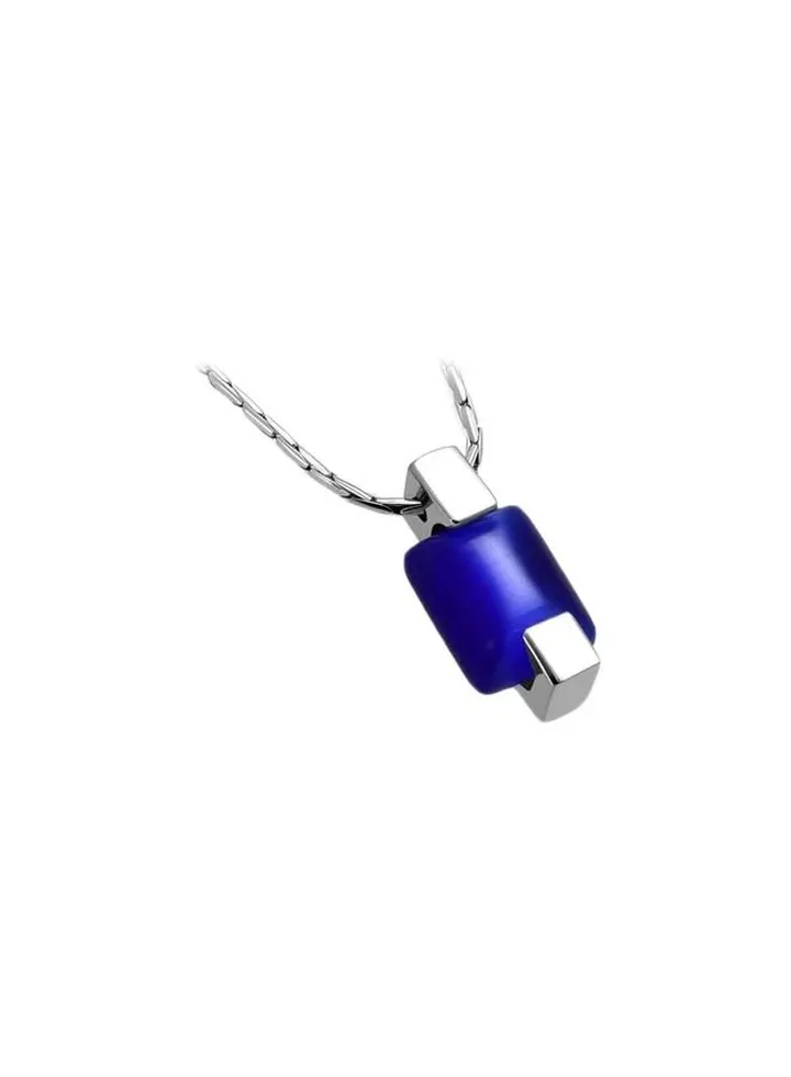 Square Charm Pendant Necklace