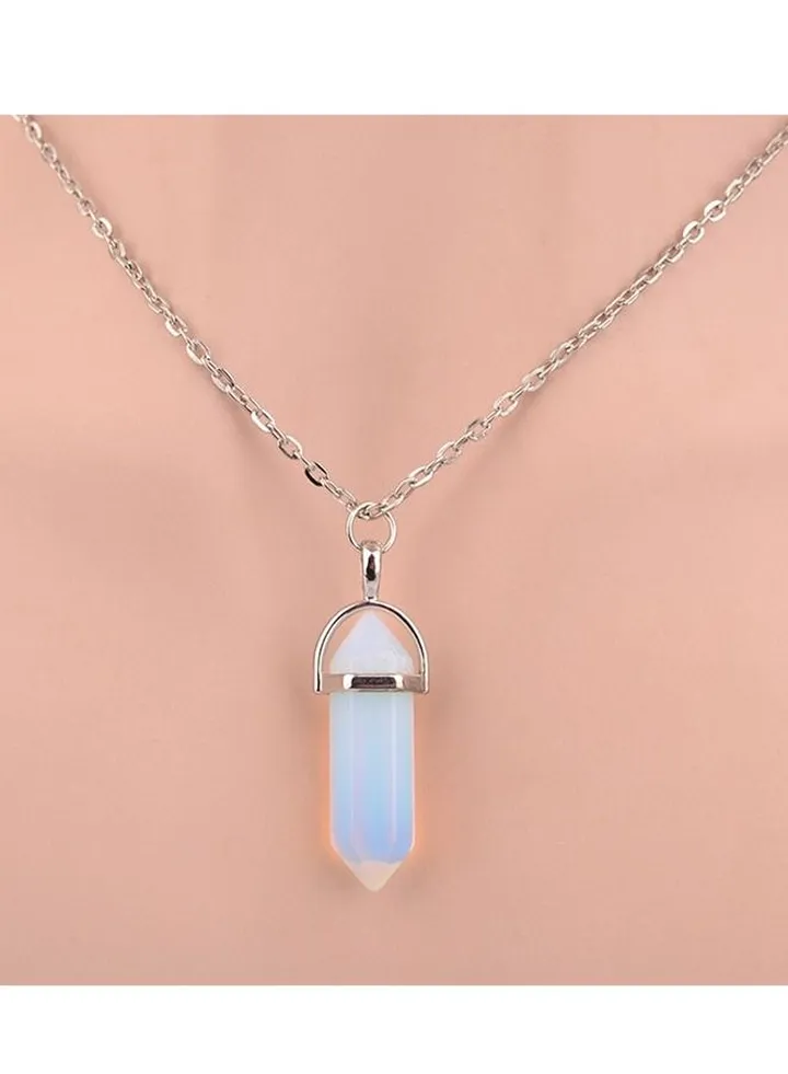 Rhinestone Pendant Necklace